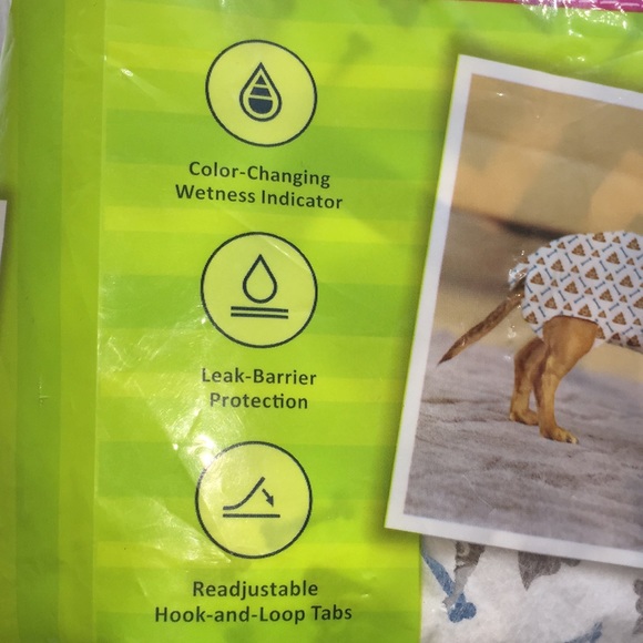 Top Paw 9 Dog Fashion Diapers Size Small 8-15 lbs - Picture 4 of 7